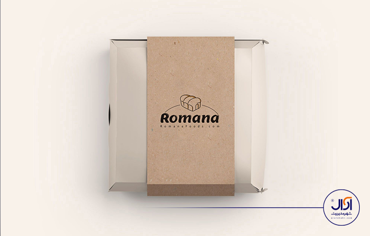 طراحی بسته بندی: رومانا
